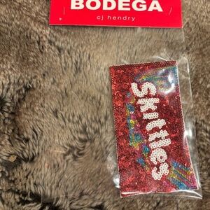 Bodega x CJ Hendry Sequin 'Shucks' Patch - Red Multi